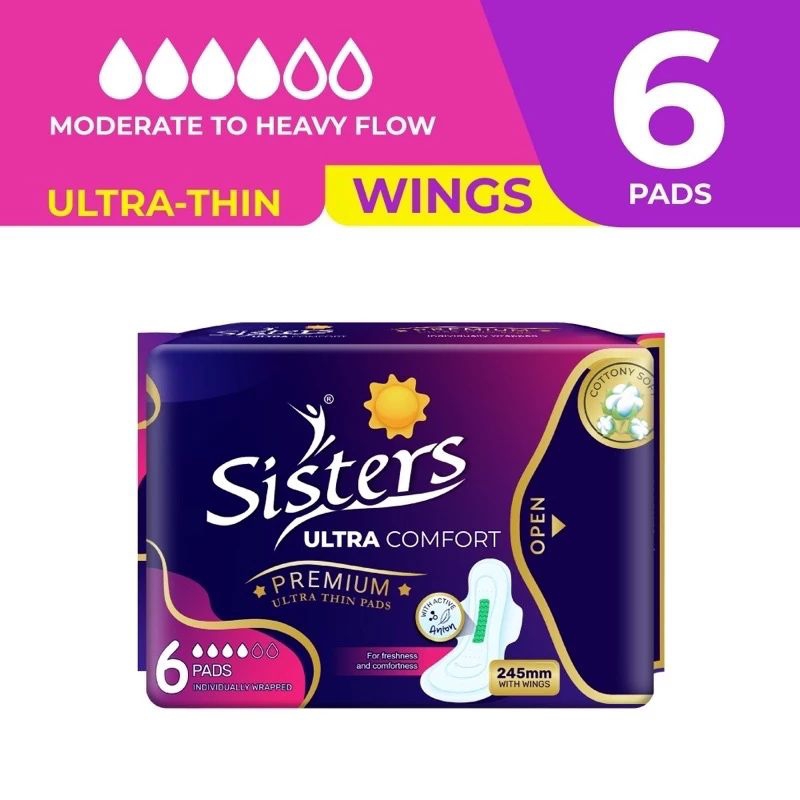 sisters-ultra-comfort-6-pads-shopee-philippines