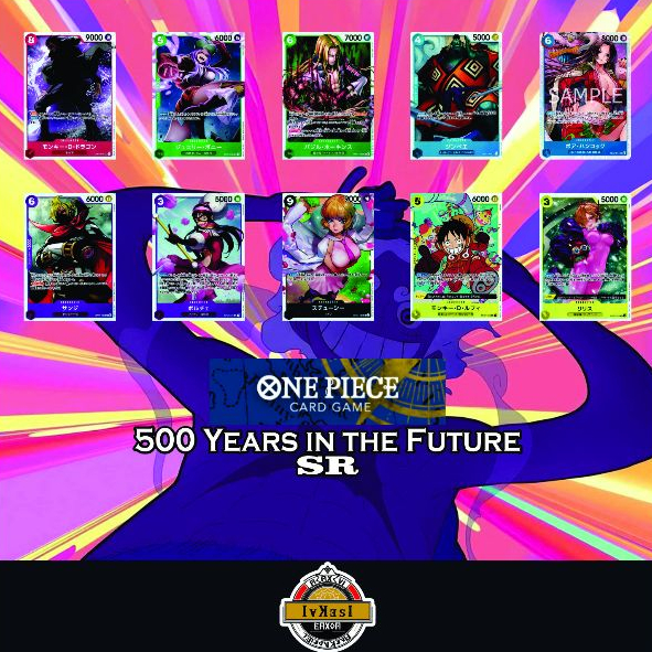 One Piece Card Game - 500 Years in the Future (OP07) - SR [Red Green ...