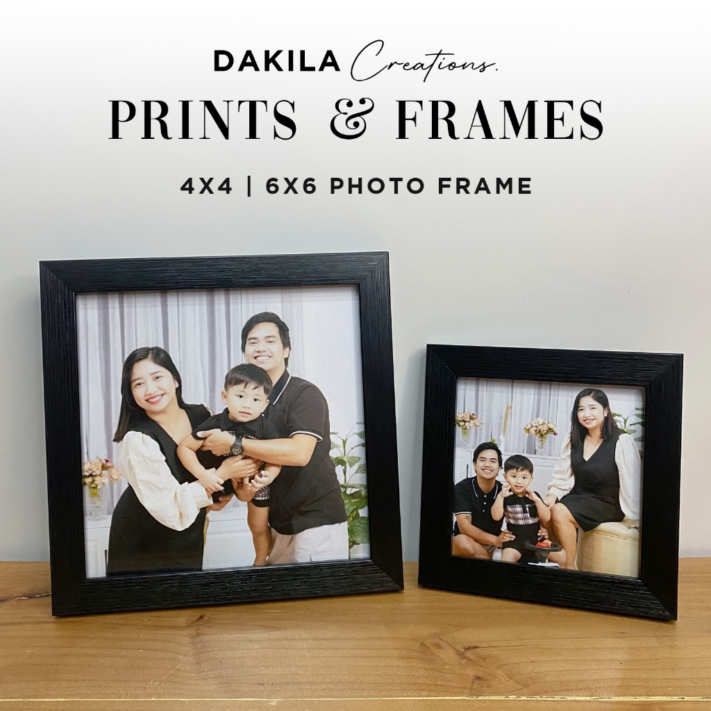 MINIMALIST SMALL FRAMES - 4x4 & 6x6 INCHES | Shopee Philippines