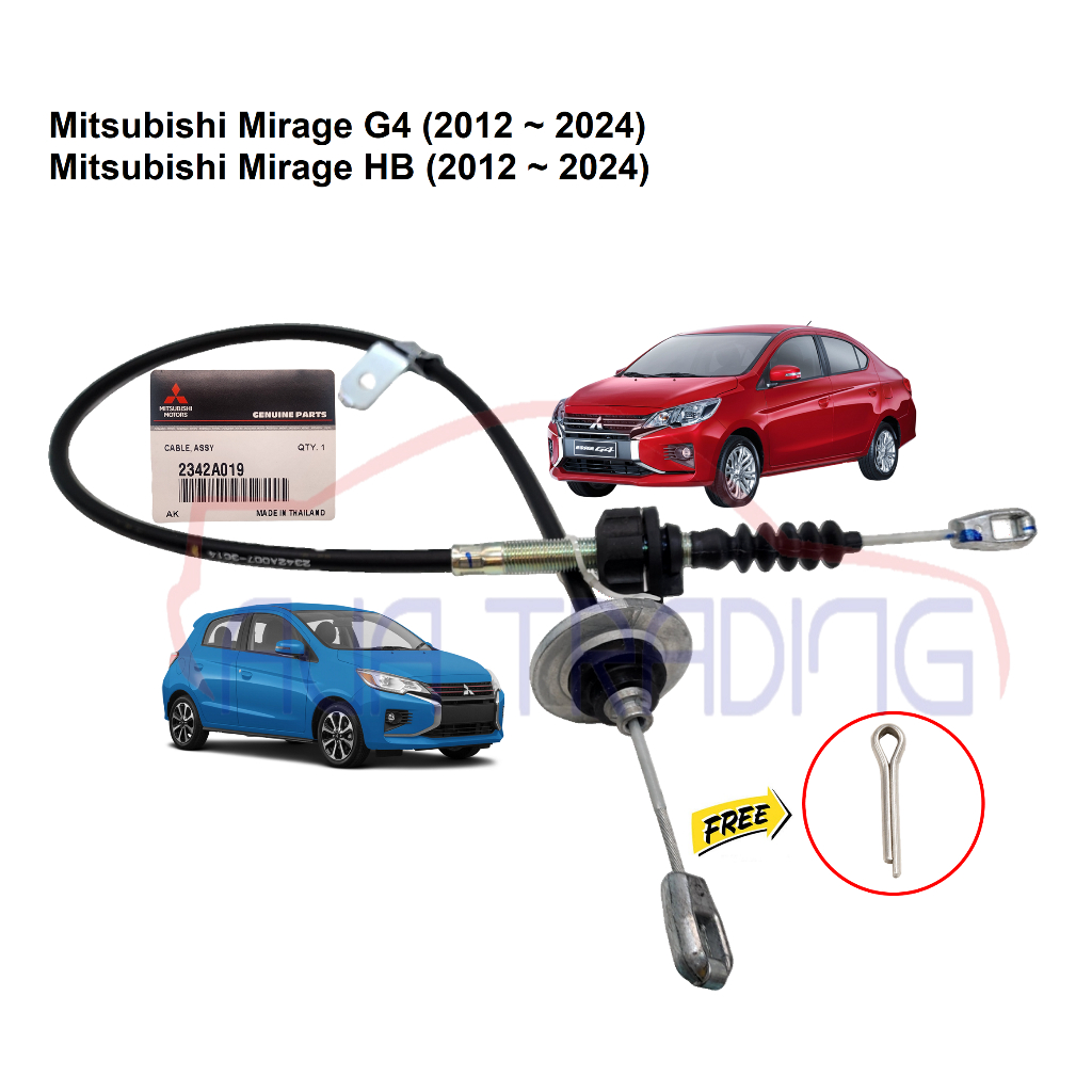 Original Clutch Cable for Mitsubishi Mirage G4 and HB (2012 2024