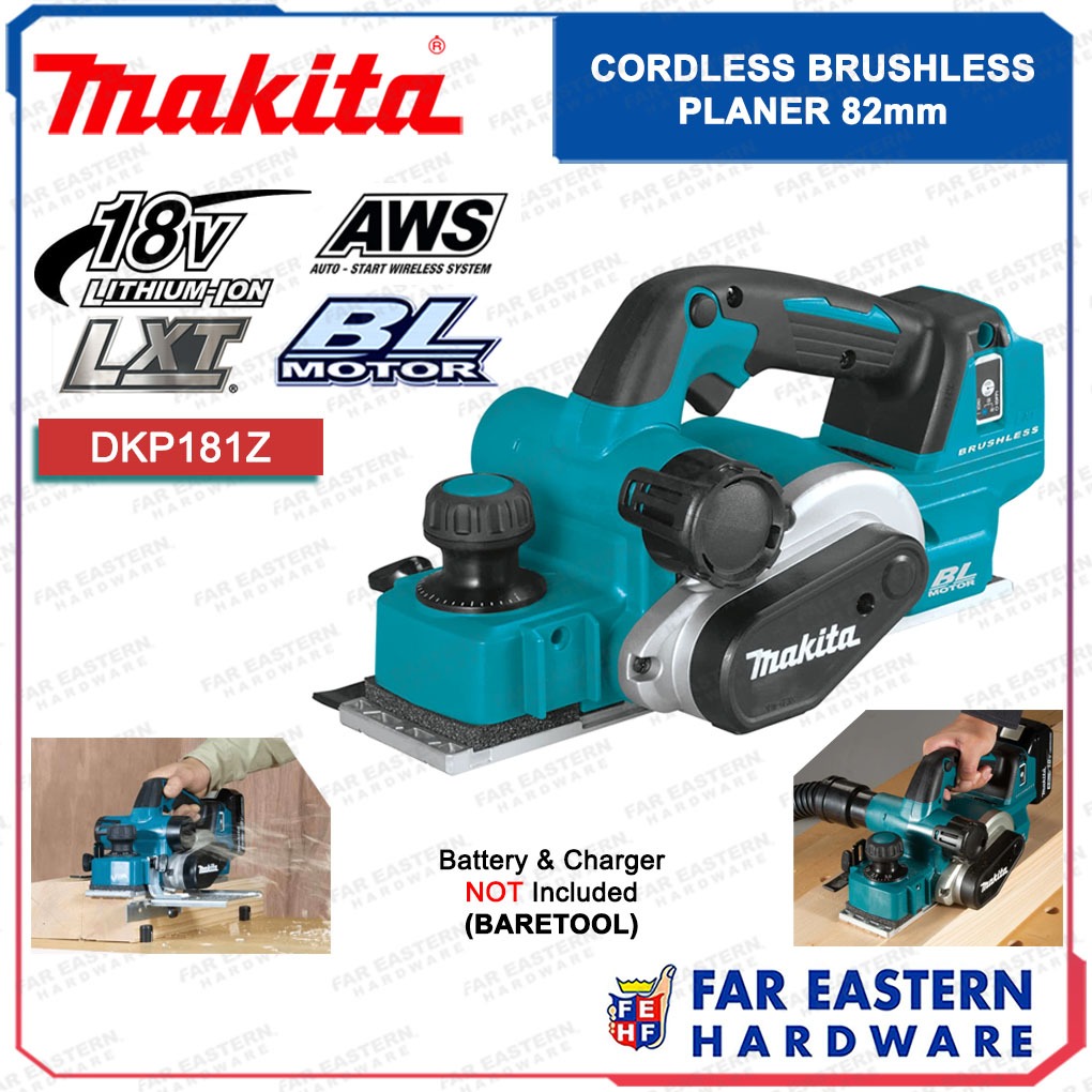 MAKITA DKP181Z Cordless Brushless Planer 82mm 18V (Baretool) MKPT18 ...