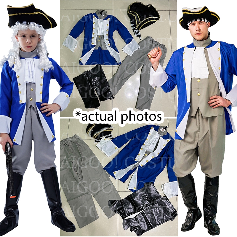 Adult Men's Colonial General Costume