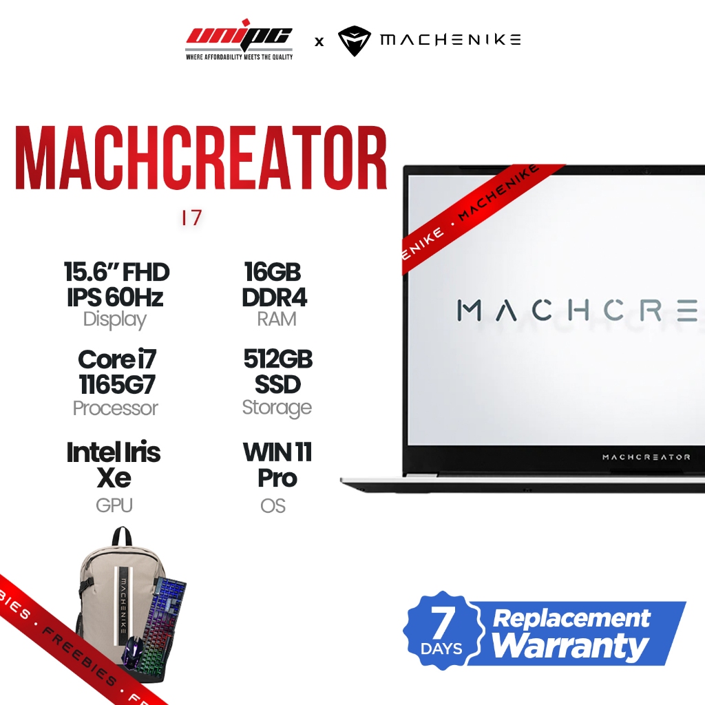 Machenike Machcreator A i7 15.6" FHD IPS| i7-1165G7| 16GB DDR4 RAM ...