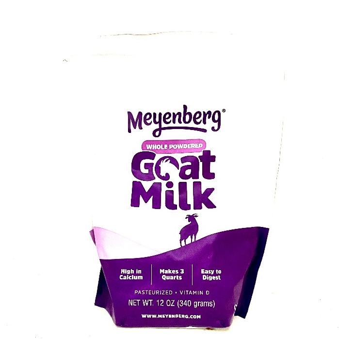 Meyenberg WHOLE POWDERED Goat Milk 12 Oz ( 340 Grams ) Expiry date 8/