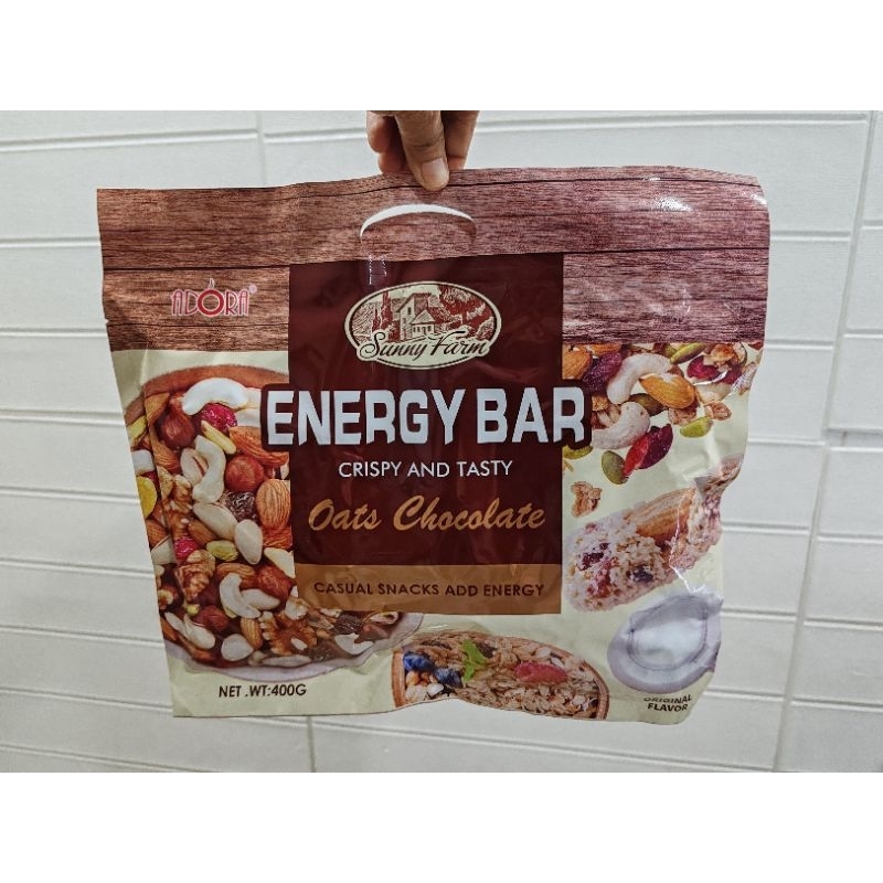ADORA Energy Bar Crispy and Tasty Oats Chocolate (Original flavor