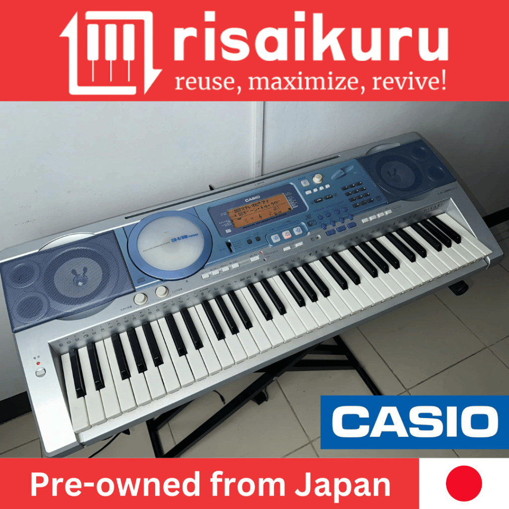 Casio LK-280CDTV Piano Touch Response Keyboard Organ 61 Keys