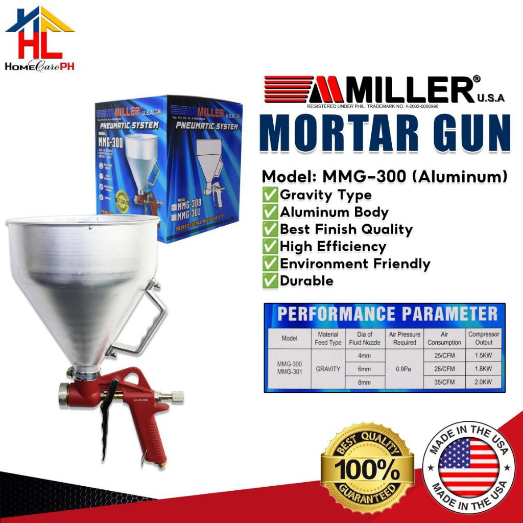 Miller Mortar Gun Aluminum MMG300 Shopee Philippines