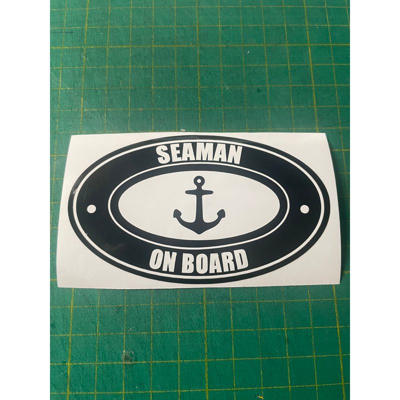 Seaman On Board sticker | Shopee Philippines