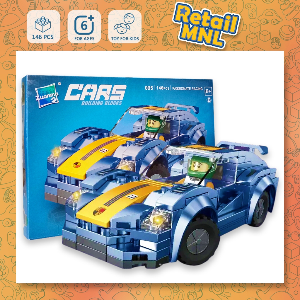 Retailmnl Assembly Blocks Letsgo Compatible New Speed Champions Racing ...