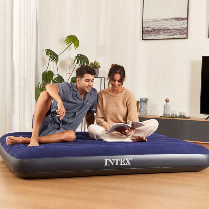 Intex classic downy airbed best sale