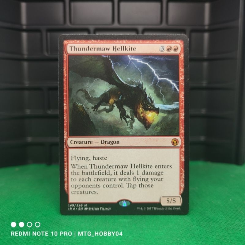 Thundermaw Hellkite - mtg iconic masters | Shopee Philippines