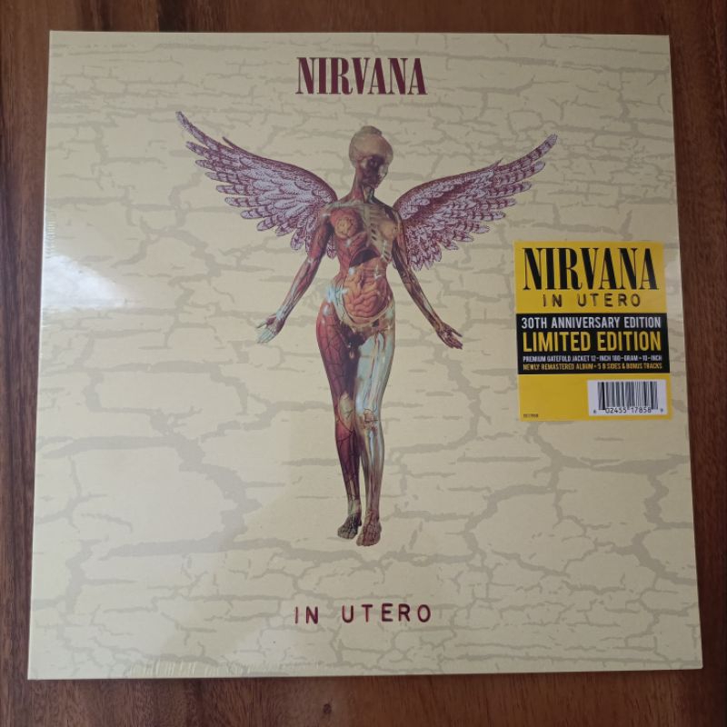 Nirvana - In Utero - 30th Anniversary Edition LP+10in-Gatefold (Brand ...