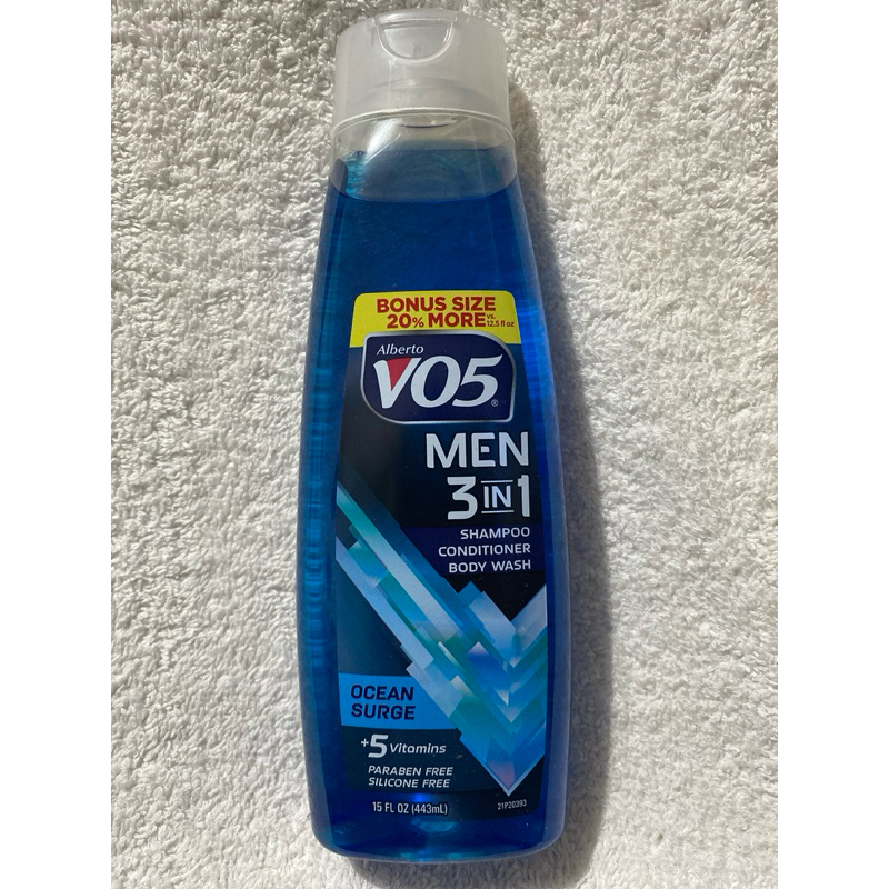 V05 3 in1 Shampoo + Conditioner + Body Wash 443ml | Shopee Philippines