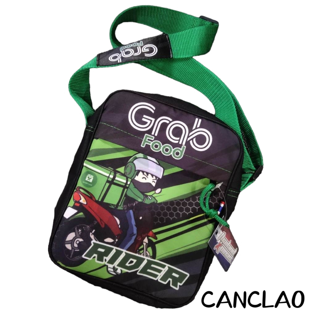 GRAB FOOD PANDA J T LALAMOVE GOGO Crossbody Sling Bag High Quality Unisex