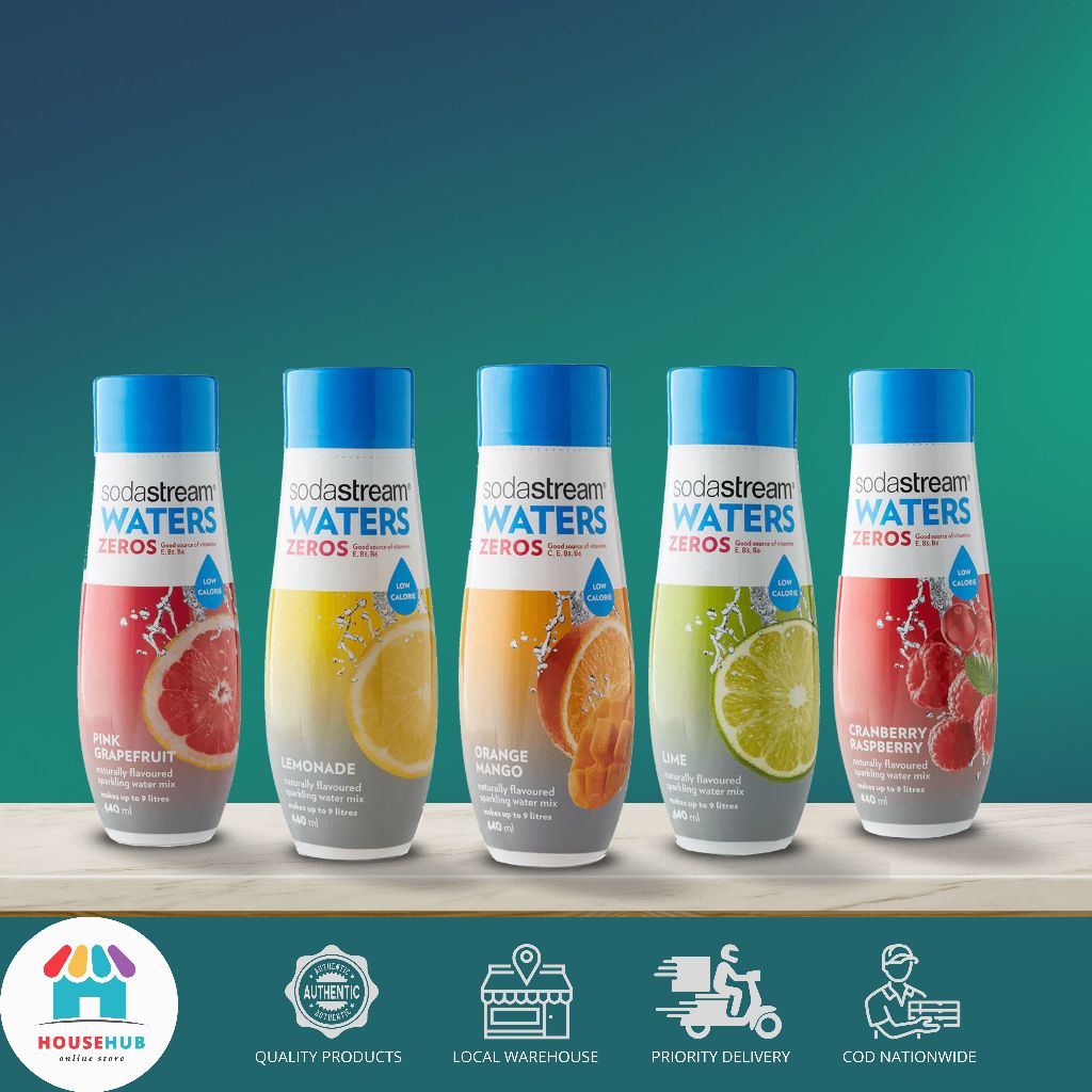 Sodastream Water Zeros Sparkling Water Mix (440mL) Shopee Philippines