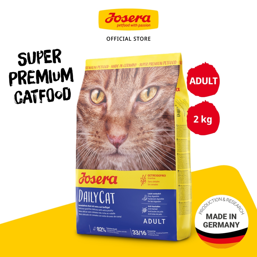 10kg Josera NatureCat Nature Cat Geflügel und Lachs Getreidefrei Katzenfutter ka