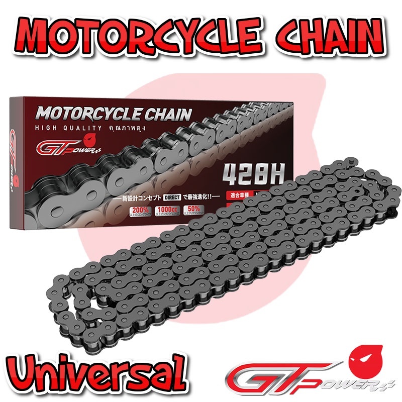 GT Power Chain 415 420 428 428H-110L/120L/130L/132L Super Heavy Duty ...