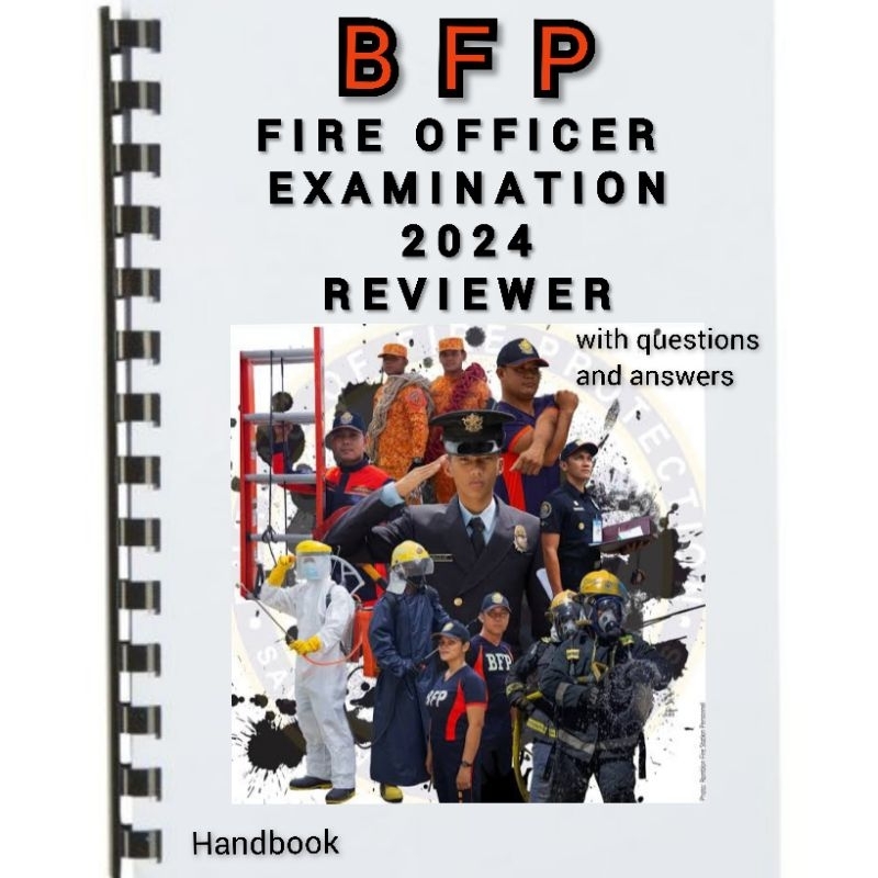 FOE BFP FIRE OFFICER EXAM REVIEWER | Shopee Philippines