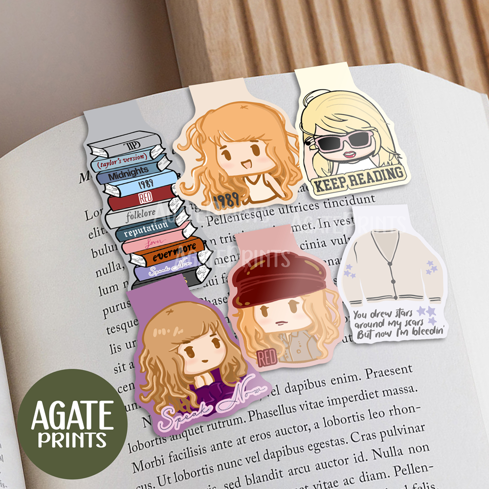 T Swift Eras Chibi Magnetic Bookmark | Shopee Philippines