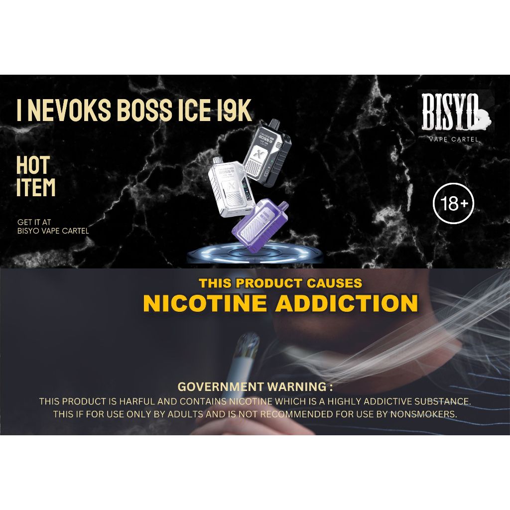 Boss Ice 19K - Nevoks Disposable Pod | Shopee Philippines