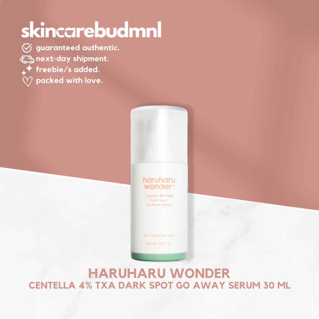 Haruharu Wonder Centella 4 TXA Dark Spot Go Away Serum 30 ml by skincarebudmnl Shopee Philippines