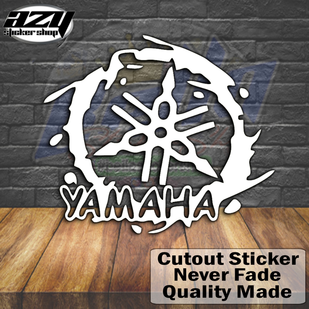 Yamaha Logo Decalscutout Stickers For Motorcycle Car Laptop And