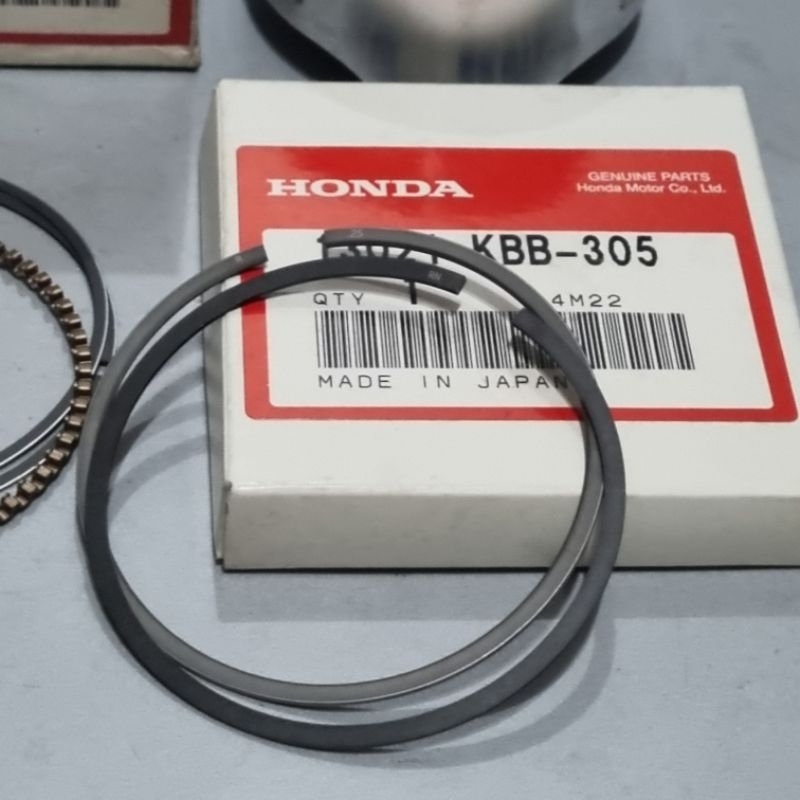Honda XR200 XR200 Piston & Ring. 25 (Genuine) Shopee Philippines