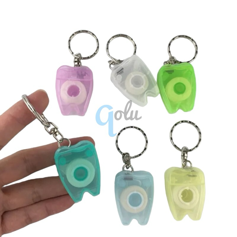 Dental floss keychain oral hygiene floss starter Shopee Philippines
