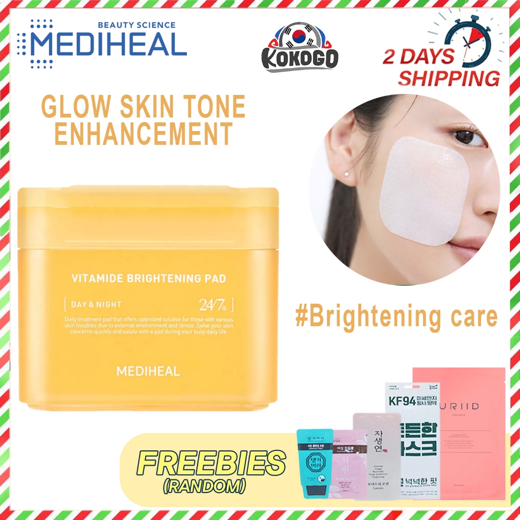 Mediheal Vitamide Brightening Toner Pad, 100ea (Vegan) Shopee Philippines