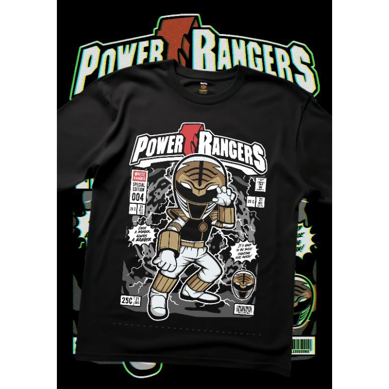 Power Rangers T-Shirt Premium Cotton/DTF Print | Shopee Philippines
