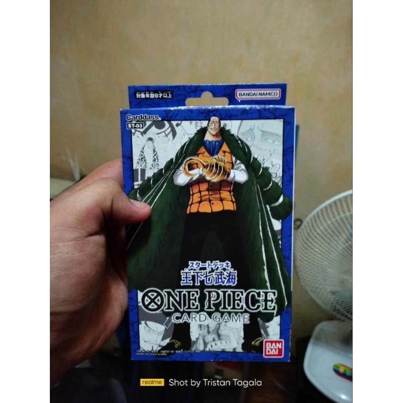one piece tcg seven warlords of the sea starter deck Sentomaru [Super Pre-Release Deck: the Sea] made in Japan. Bandai TCG One Piece The
