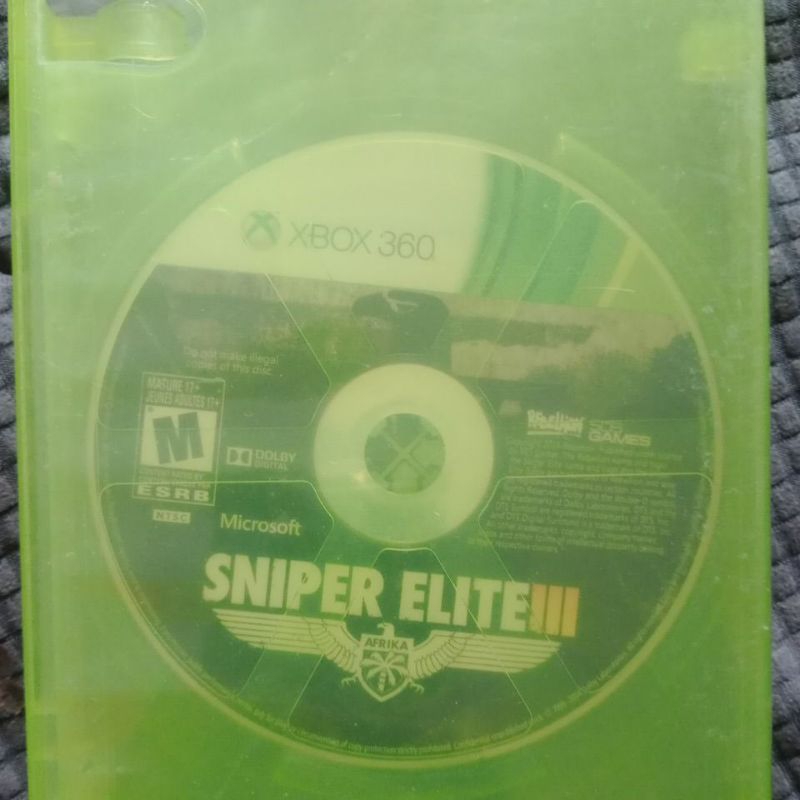 Xbox 360 sniper elite III | Shopee Philippines