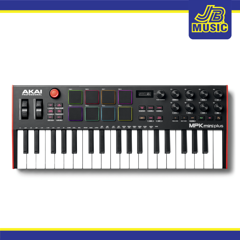 Akai Mpl Mini Plus 37 Mini Key Portable Usb Keyboard | Shopee Philippines