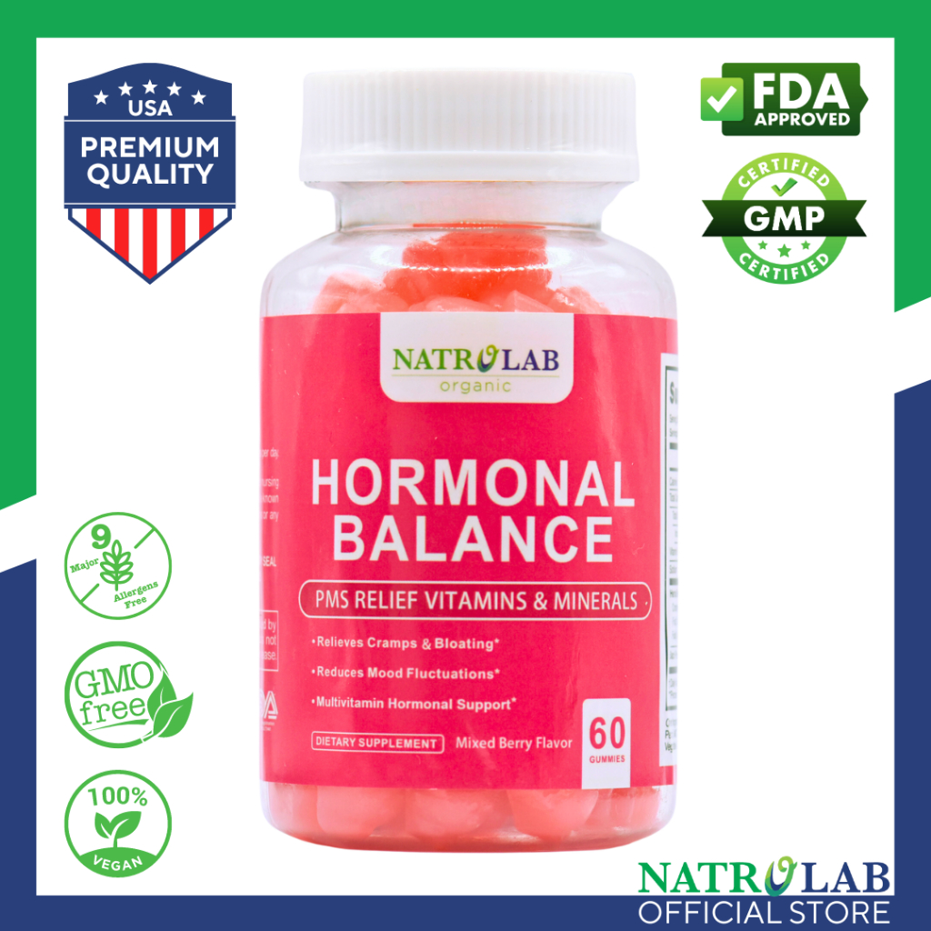 Natrolab Organic PMS Relief Hormonal Balance Menstruation Period