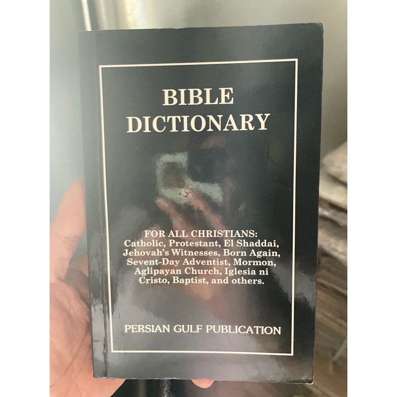 BIBLE DICTIONARY PERSIAN GULF PUBLICATION | Shopee Philippines