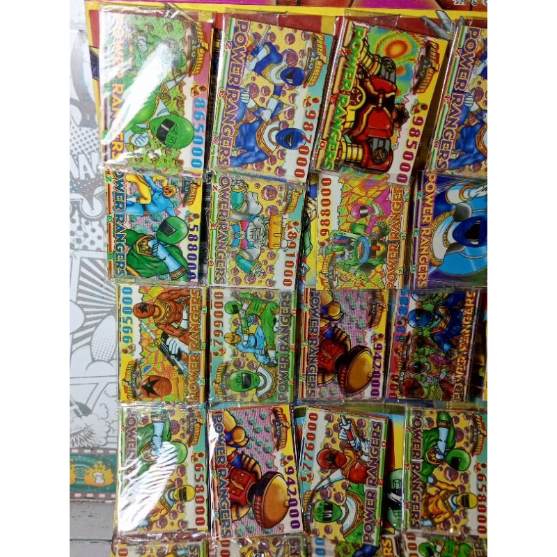 Pinoy Teks Power Rangers Zeo Card | Shopee Philippines