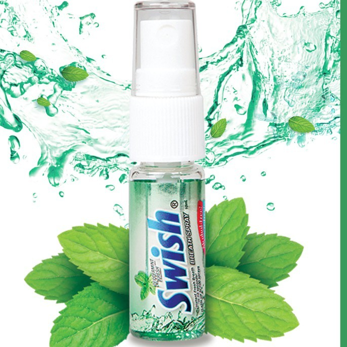 Swish Breath Spray Peppermint Fresh 10ml Shopee Philippines