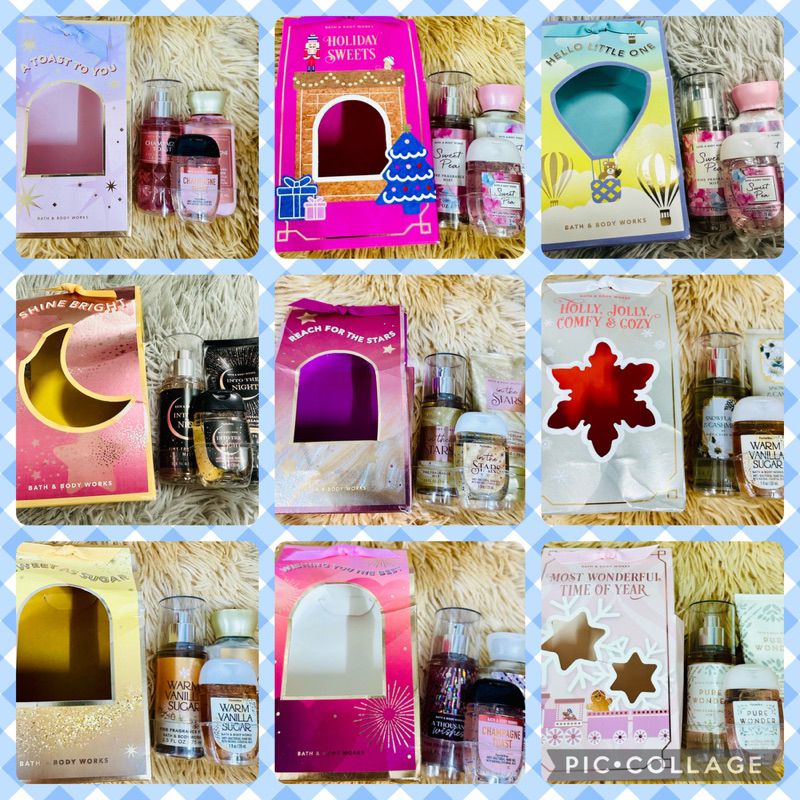 Bath and Body Works Travel Size Gift Set Shopee Philippines