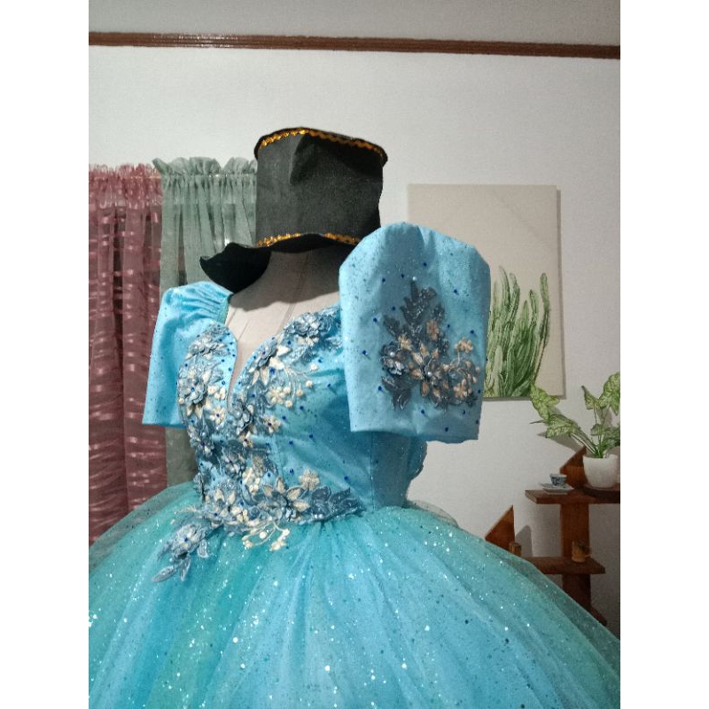 Filipiniana balloon gown hotsell