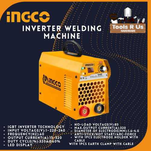 INGCO INVERTER WELDING MACHINE 320A INGMMA3203PL SUPER PRODUCT MERVILLE Shopee Philippines