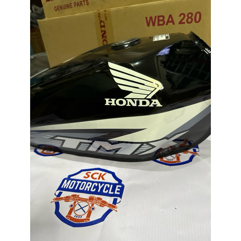 HONDA TMX125 ALPHA GAS TANK BLACK GENUINE | Shopee Philippines