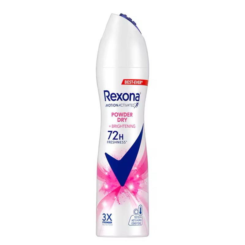 Rexona Women Powder Dry Brightening Antiperspirant Spray 135ml | Shopee ...