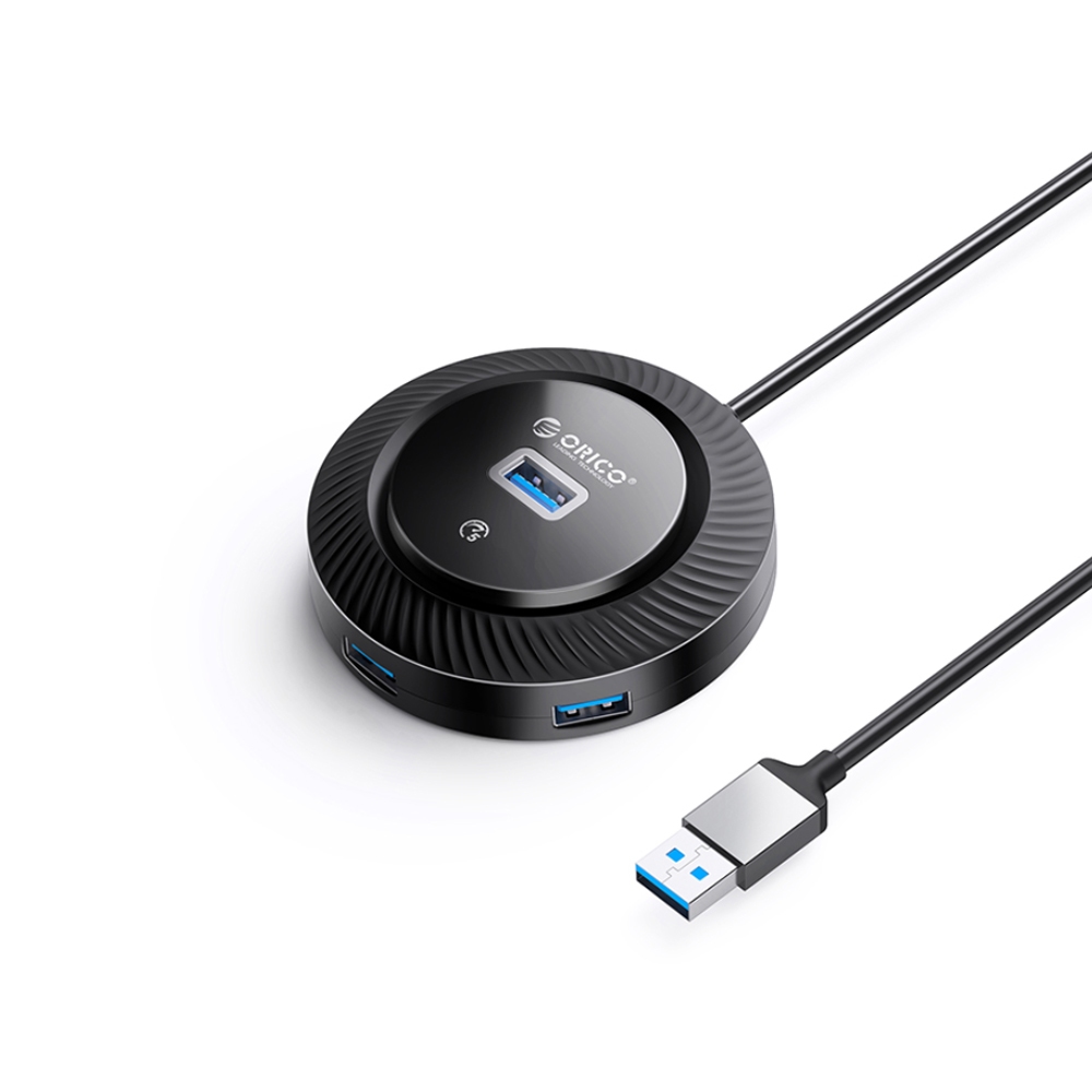 ORICO 0.3M 4 in 1 USB A Round Hub with USB-A 2.0 / 3.0 Outputs and ...