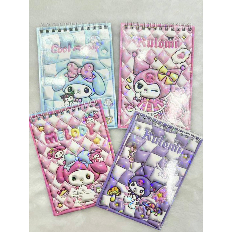 Sanrio Kuromi melody sticker notebook | Shopee Philippines