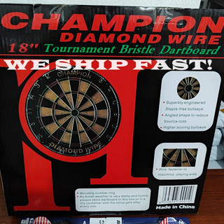 Original Sisal Fibre abaca Bristle Dartboard Dart Board Champion and ...