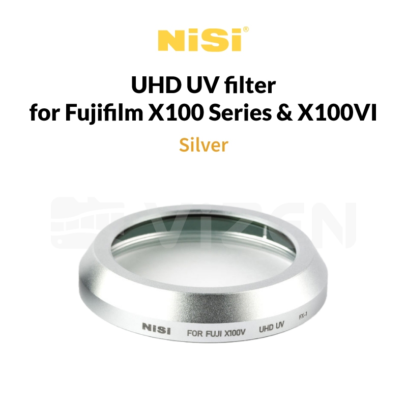 NiSi Fujifilm X100 UHD UV Filter zwart (geschikt voor X100F, X100V,X100VI ) Foto de Vakman