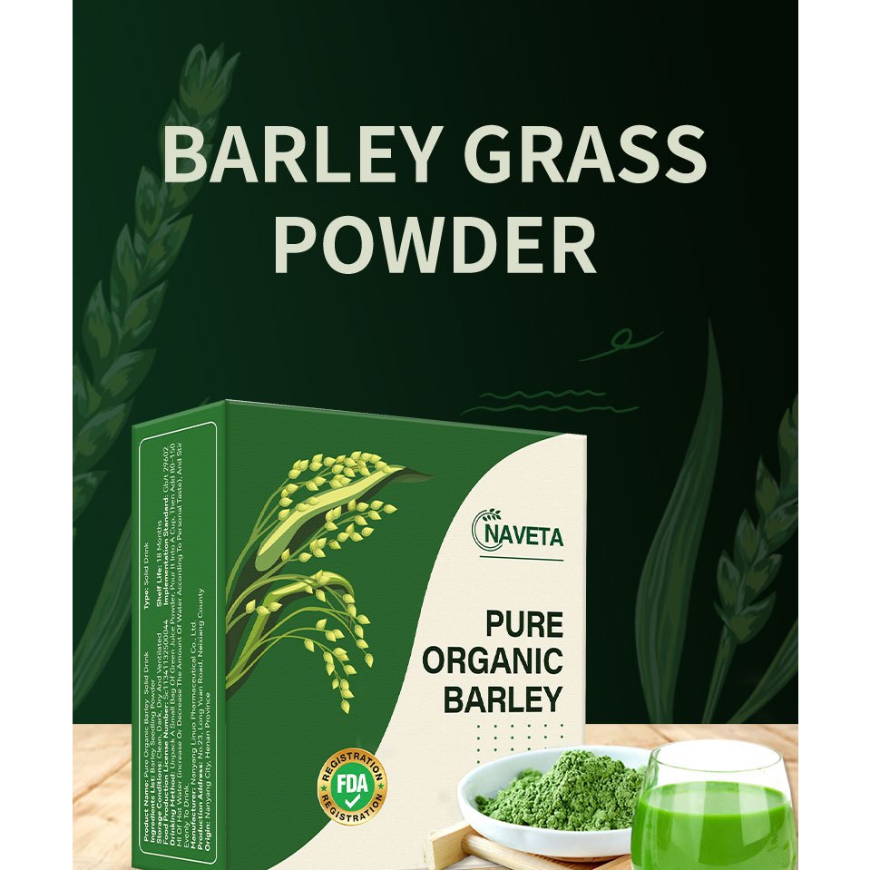 PAY ON DELIVERY Barley grass powder FDA NAVITAS Pure barley grass Shopee Philippines