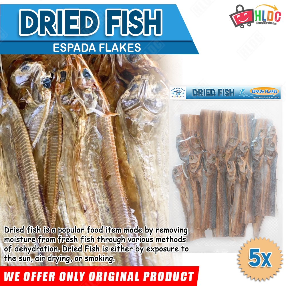 Dried Fish ESPADA FLAKES Dried Espada Flakes ( 500g/1Kg ) Sun DriedFish ...