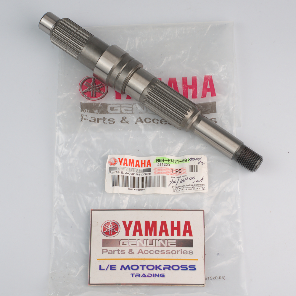 Genuine Original Yamaha Transmission Drive Axle B6H-E7421-00 Nmax V2 ...