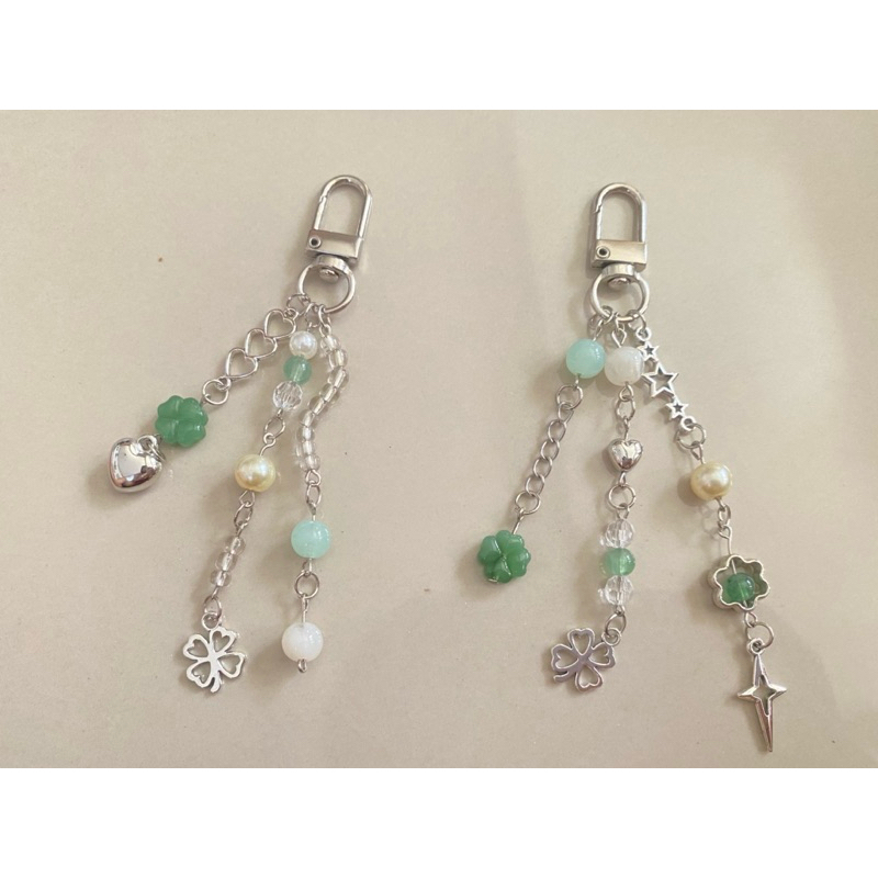 queen of tears inspired bracelet/charms - four leaf clover | Shopee ...